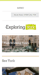 Mobile Screenshot of exploringyork.com